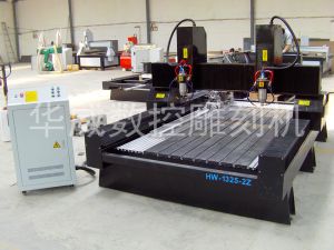 陇南文县双头立体多功能石材雕刻机HW-1325-2Z